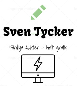 Sven Tycker - färdiga åsikter helt gratis