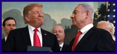 Donald Trump och Benjamin Netanyahu